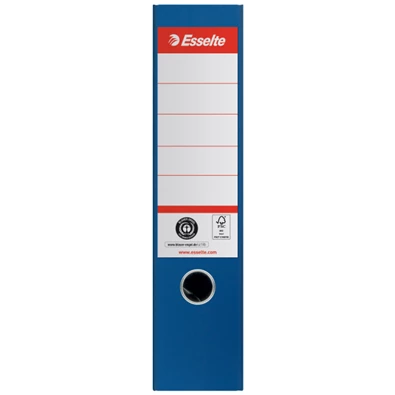 Esselte No.1 A4 75 mm kék 100%-ban újrahasznosított kartonból iratrendező Esselte No.1 A4 75 mm kék 100%-ban újrahasznosított kartonból iratrendező