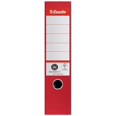 Esselte No.1 A4 75 mm piros 100%-ban újrahasznosított kartonból iratrendező Esselte No.1 A4 75 mm piros 100%-ban újrahasznosított kartonból iratrendező