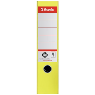 Esselte No.1 A4 75 mm sárga 100%-ban újrahasznosított kartonból iratrendező Esselte No.1 A4 75 mm sárga 100%-ban újrahasznosított kartonból iratrendező