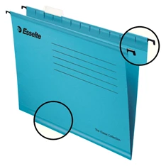 Esselte Pendaflex A4 standard 25db/cs kék függőmappa Esselte Pendaflex A4 standard 25db/cs kék függőmappa