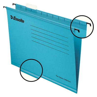Esselte Pendaflex A4 standard 25db/cs kék függőmappa Esselte Pendaflex A4 standard 25db/cs kék függőmappa