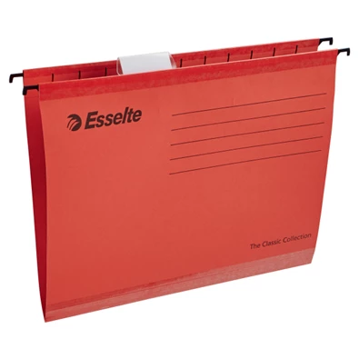 Esselte Pendaflex A4 standard 25db/cs piros függőmappa Esselte Pendaflex A4 standard 25db/cs piros függőmappa