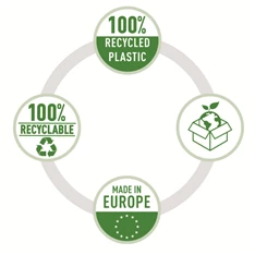 Esselte Recycled A4 narancsos 100db lefűzhető genotherm Esselte Recycled A4 narancsos 100db lefűzhető genotherm