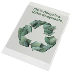 Esselte Recycled A4 narancsos 100mikronos 100db genotherm Esselte Recycled A4 narancsos 100mikronos 100db genotherm