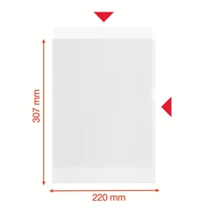 Esselte Recycled A4 narancsos 100mikronos 100db genotherm Esselte Recycled A4 narancsos 100mikronos 100db genotherm