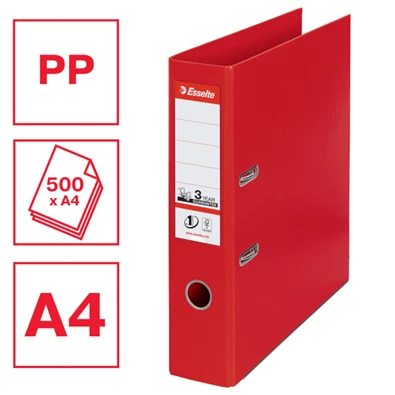 Esselte Standard A4 7,5cm piros iratrendező Esselte Standard A4 7,5cm piros iratrendező
