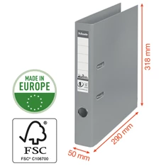 Esselte Standard Vivida A4 5cm zöld iratrendező Esselte Standard Vivida A4 5cm zöld iratrendező