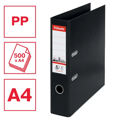 Esselte Standard Vivida A4 7,5cm fekete iratrendező Esselte Standard Vivida A4 7,5cm fekete iratrendező