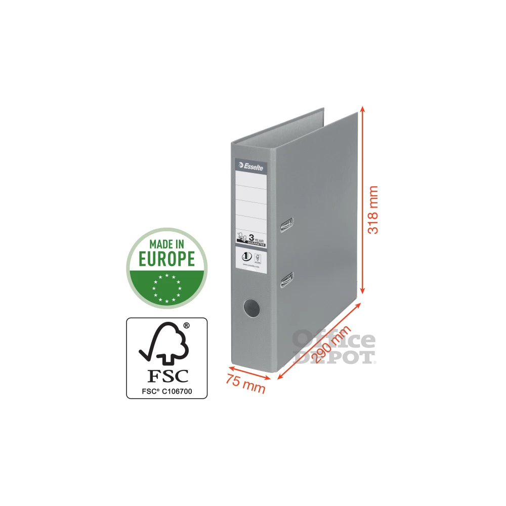 Esselte Standard Vivida A4 7,5cm kék iratrendező