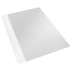 Esselte Vivida A4 műanyag 25db/cs fehér gyorsfűző Esselte Vivida A4 műanyag 25db/cs fehér gyorsfűző