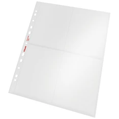 Esselte víztiszta 80 mikron 10 db/csomag lefűzhető fényképtartó tasak