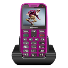 Evolveo EasyPhone XR (EP601) pink mobiltelefon Evolveo EasyPhone XR (EP601) pink mobiltelefon