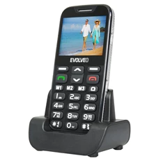 Evolveo Easyphone XD EP-600 2,3" fekete mobiltelefon Evolveo Easyphone XD EP-600 2,3" fekete mobiltelefon