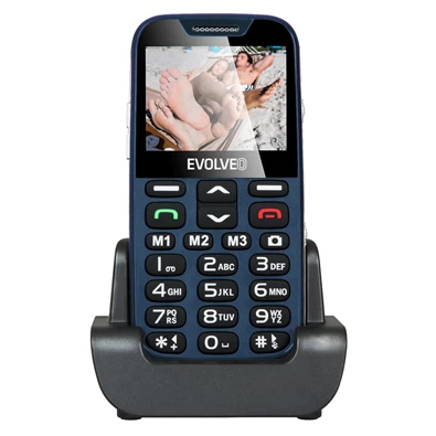 Evolveo Easyphone XD EP-600 2,3" kék mobiltelefon Evolveo Easyphone XD EP-600 2,3" kék mobiltelefon