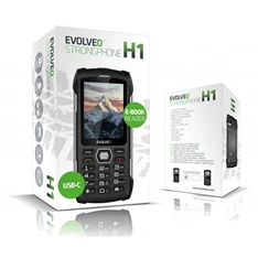 Evolveo STRONGPHONE H1 2,8" DualSIM fekete/szürke mobiltelefon Evolveo STRONGPHONE H1 2,8" DualSIM fekete/szürke mobiltelefon