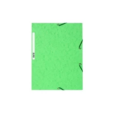 Exacompta A4 világoszöld prespán gumis mappa Exacompta A4 világoszöld prespán gumis mappa