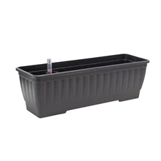 FLAIR 61497 hidrokultúrás antracit 60 cm balkonláda FLAIR 61497 hidrokultúrás antracit 60 cm balkonláda