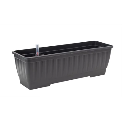 FLAIR 61497 hidrokultúrás antracit 60 cm balkonláda FLAIR 61497 hidrokultúrás antracit 60 cm balkonláda