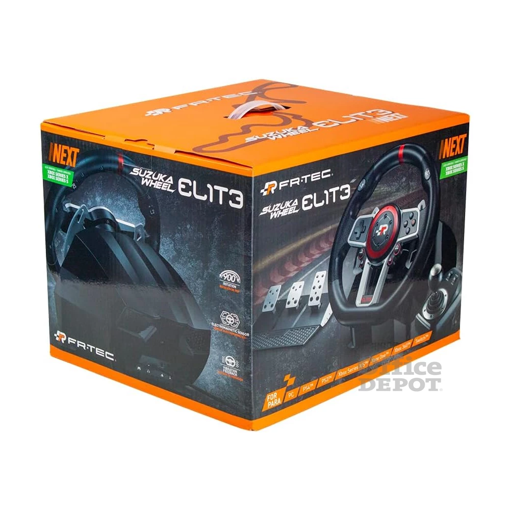 FR-TEC FT7003 Suzuka Elite Next Xbox Series S|X fekete kormány + pedál + botváltó