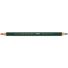 Faber-Castell 873 hatszögletű vastag piros/kék postairón