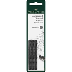 Faber-Castell AG Pitt extrapuha 3db-os préselt faszén Faber-Castell AG Pitt extrapuha 3db-os préselt faszén