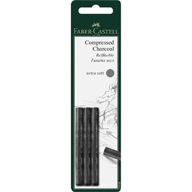 Faber-Castell AG Pitt extrapuha 3db-os préselt faszén Faber-Castell AG Pitt extrapuha 3db-os préselt faszén