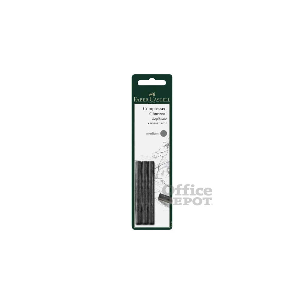 Faber-Castell AG Pitt médium 3db-os préselt faszén