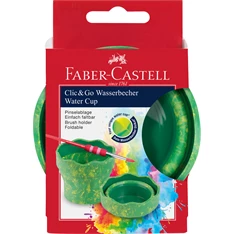 Faber-Castell Clic&Go márvány zöld ecsettál