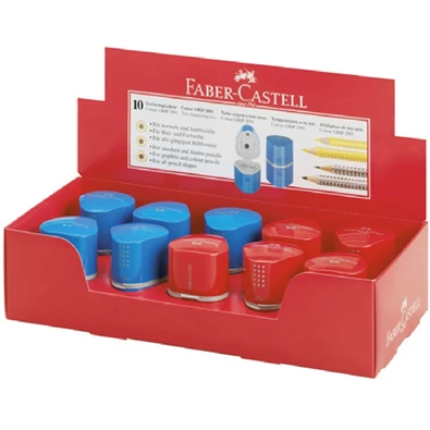 Faber-Castell Grip 2001 Trio színes hegyező Faber-Castell Grip 2001 Trio színes hegyező