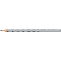 Faber-Castell Grip 2001 háromszögletű ezüst H grafitceruza