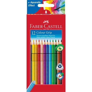 Faber-Castell Grip 2001 12db-os színes ceruza készlet Faber-Castell Grip 2001 12db-os színes ceruza készlet