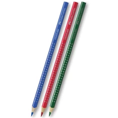 Faber-Castell Grip 2001 3db-os piros-kék-zöld színes ceruza Faber-Castell Grip 2001 3db-os piros-kék-zöld színes ceruza