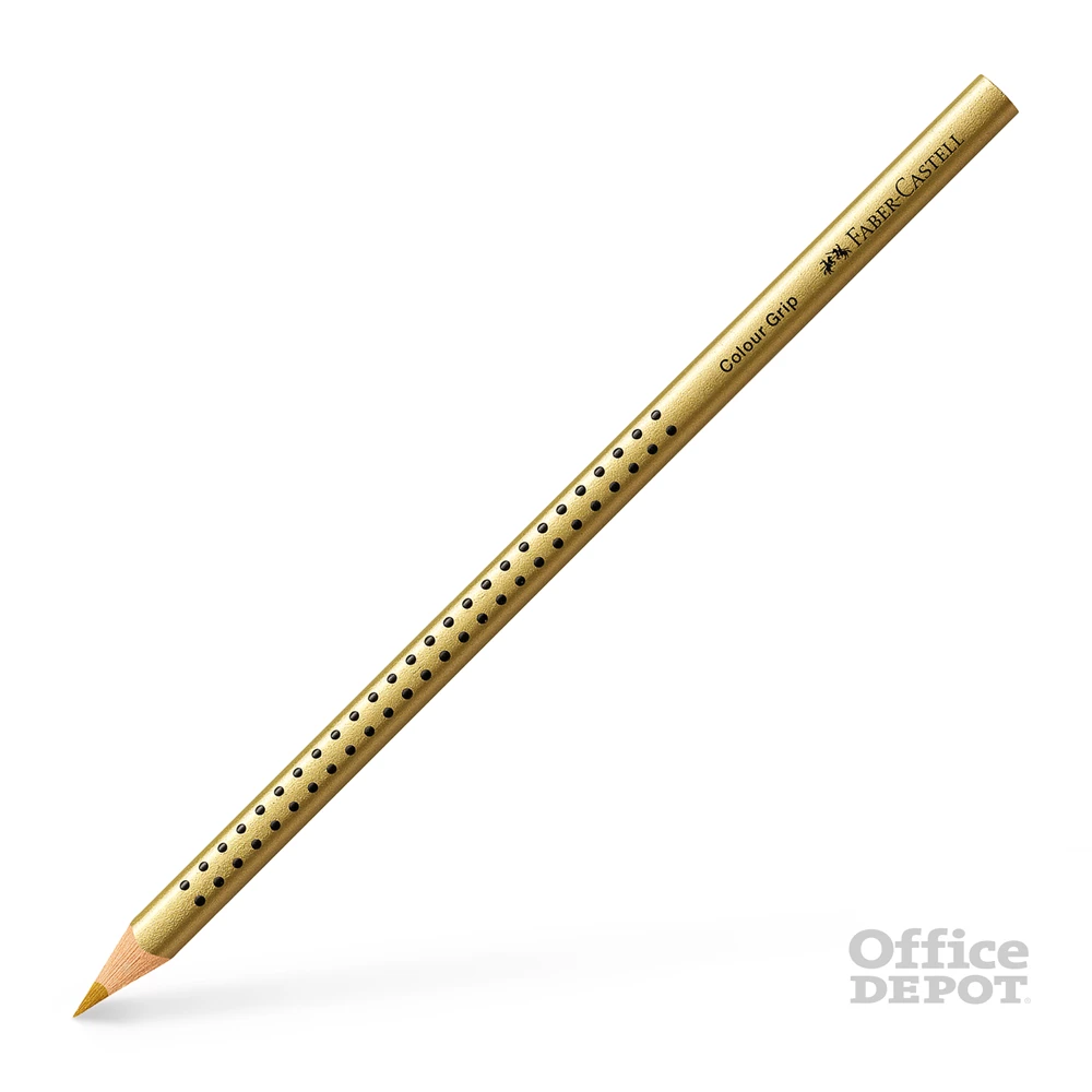 Faber-Castell Grip háromszögletű metál arany színes ceruza