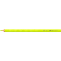 Faber-Castell Grip háromszögletű neon sárga színes ceruza