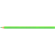 Faber-Castell Grip háromszögletű neon zöld színes ceruza