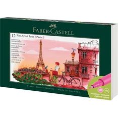 Faber-Castell Paris 12 db-os művészfilctoll készlet