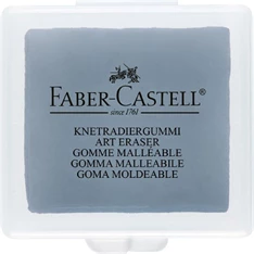 Faber-Castell műanyag dobozos szürke gyurmaradír Faber-Castell műanyag dobozos szürke gyurmaradír