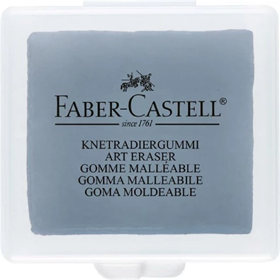 Faber-Castell műanyag dobozos szürke gyurmaradír Faber-Castell műanyag dobozos szürke gyurmaradír