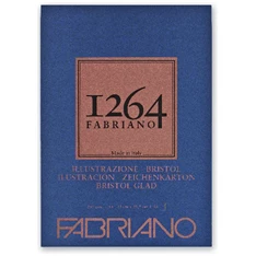 Fabriano 1264 Bristol 200g A4 50lapos ragasztott rajztömb Fabriano 1264 Bristol 200g A4 50lapos ragasztott rajztömb