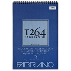 Fabriano 1264 Watercolour 300g A3 30lapos spirálkötött akvarell tömb Fabriano 1264 Watercolour 300g A3 30lapos spirálkötött akvarell tömb