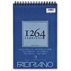 Fabriano 1264 Watercolour 300g A4 30lapos spirálkötött akvarell tömb Fabriano 1264 Watercolour 300g A4 30lapos spirálkötött akvarell tömb