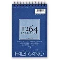 Fabriano 1264 Watercolour 300g A5 20lapos spirálkötött akvarell tömb Fabriano 1264 Watercolour 300g A5 20lapos spirálkötött akvarell tömb