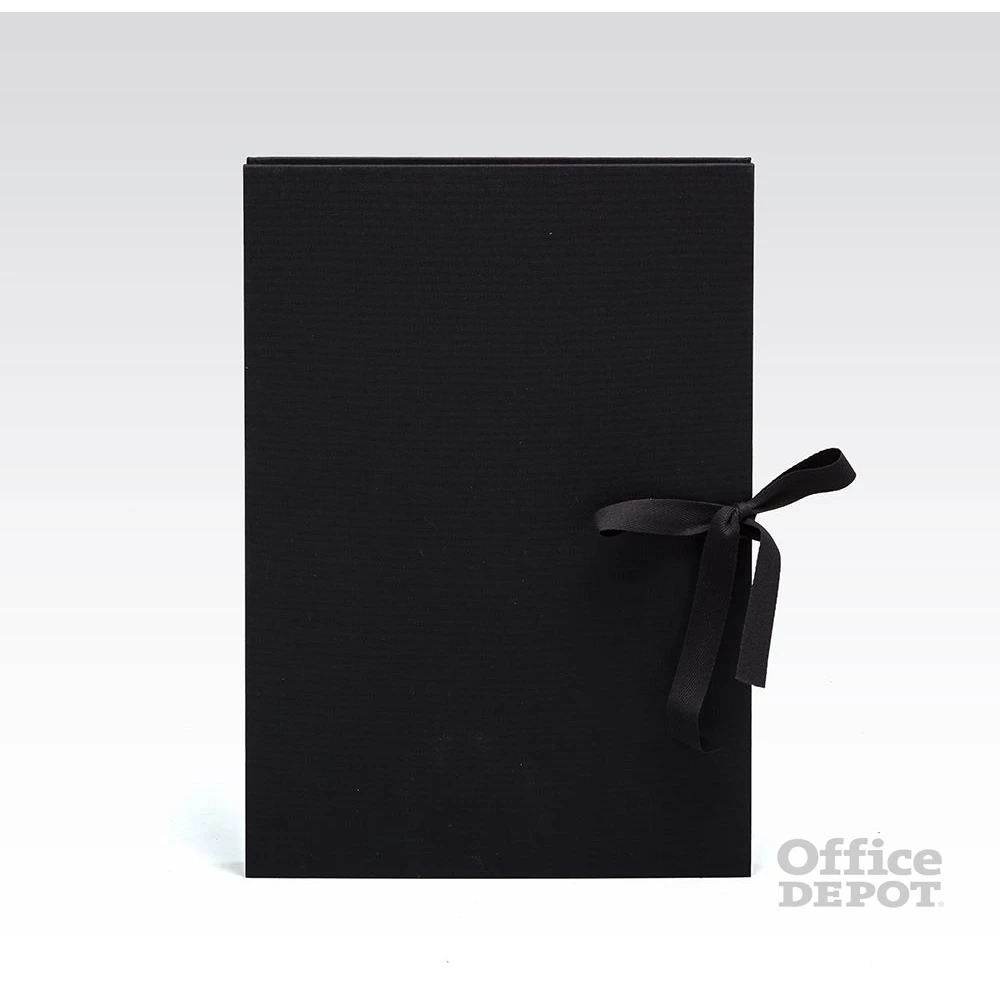 Fabriano 12 színesrekeszes fekete irattartó mappa