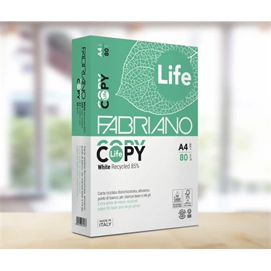 Fabriano Copy Life A4 80g újrahasznosított másolópapír Fabriano Copy Life A4 80g újrahasznosított másolópapír