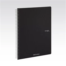 Fabriano Ecoqua A4 70lapos fekete kockás spirálfüzet Fabriano Ecoqua A4 70lapos fekete kockás spirálfüzet