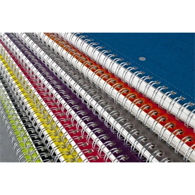 Fabriano Ecoqua A4 70lapos lila vonalas spirálfüzet Fabriano Ecoqua A4 70lapos lila vonalas spirálfüzet