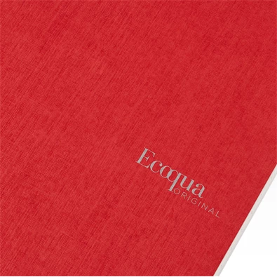 Fabriano Ecoqua A4 70lapos piros kockás spirálfüzet Fabriano Ecoqua A4 70lapos piros kockás spirálfüzet