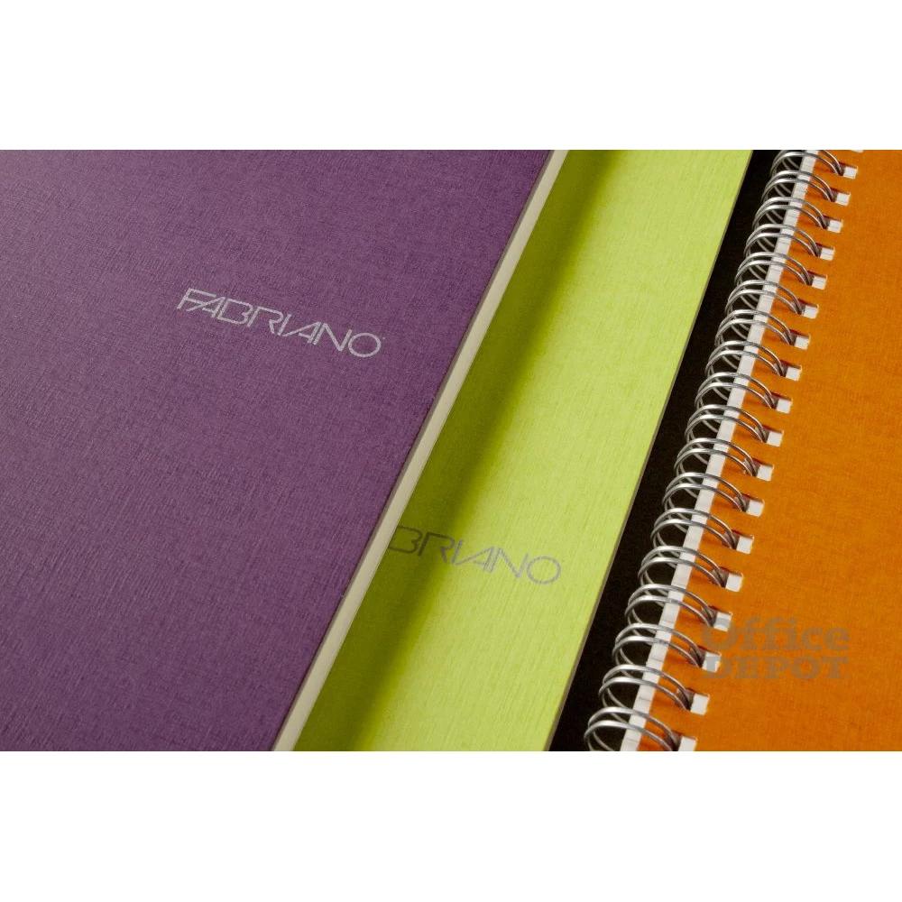 Fabriano Ecoqua A4 70lapos korall kockás spirálfüzet