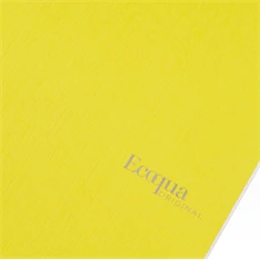 Fabriano Ecoqua A4 70lapos sárga kockás spirálfüzet Fabriano Ecoqua A4 70lapos sárga kockás spirálfüzet