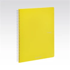 Fabriano Ecoqua A4 70lapos sárga kockás spirálfüzet Fabriano Ecoqua A4 70lapos sárga kockás spirálfüzet